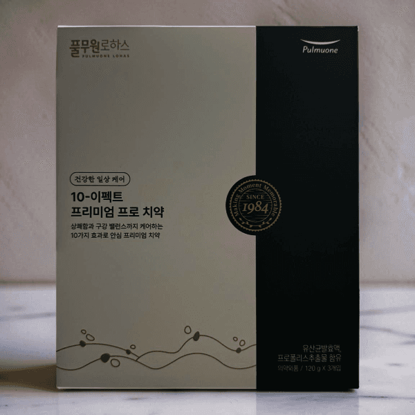 모가나마 풀무원로하스 10-이펙트 프리미엄 프로 치약 120g x 3개입 - 최저가 25,500원