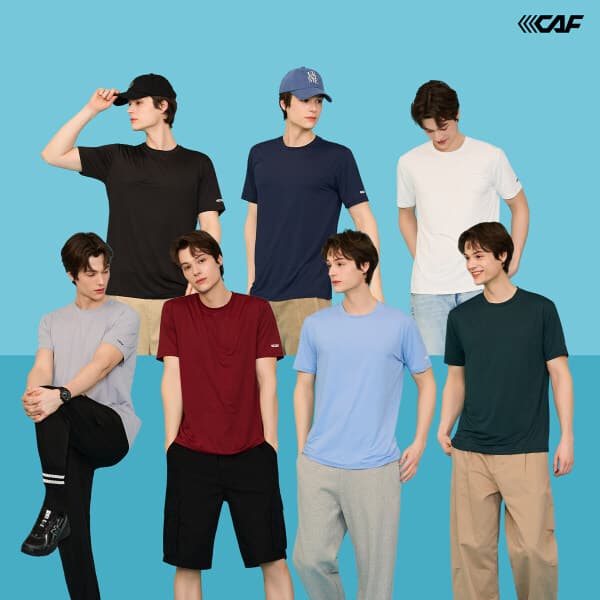 신세계라이브쇼핑 26SS 르까프 남성 에브리데이 냉감티셔츠 7종 - 최저가 33,900원