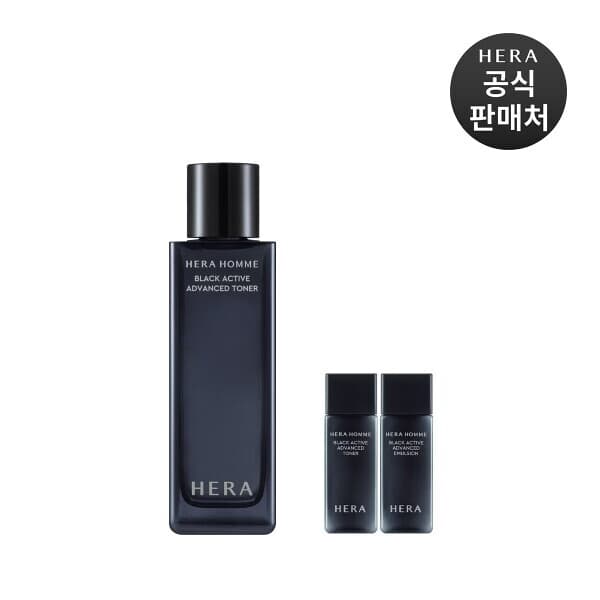 롯데 백화점 헤라 옴므 블랙 액티브 어드밴스드 토너 125ML
