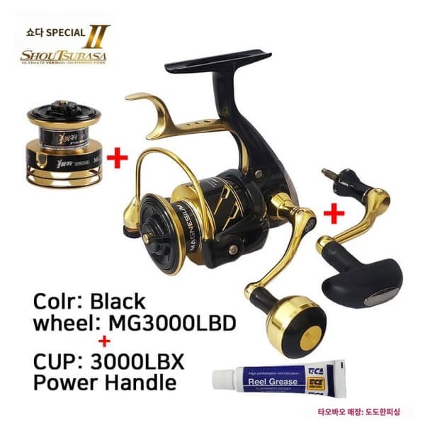 미니루프 상우릴 2세대 MG3000LBX 테크늄브레이크릴 메탈 4000 교환