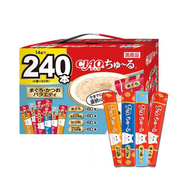 에이유니 이나바 챠오츄르 14g 240개입 참치가다랑어