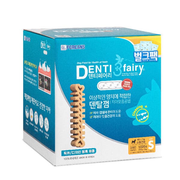 구독 포켄스 덴티페어리 강아지 덴탈개껌 1.02kg S_140P - 최저가 49,500원