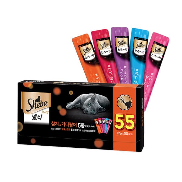 마즈공식판매처 쉬바 멜티 참치가다랑어 5종 660g - 최저가 27,110원