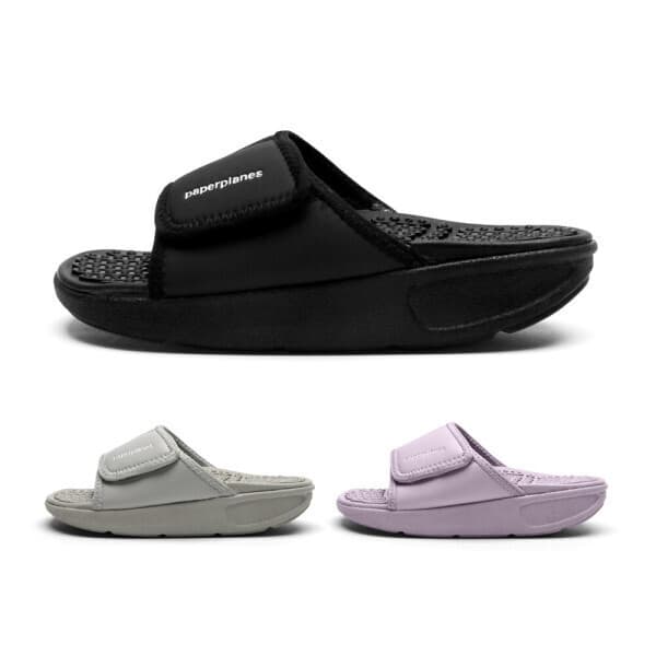 SHOEMANG 페이퍼플레인 남성 여성 지압슬리퍼 PP1607 - 최저가 28,500원