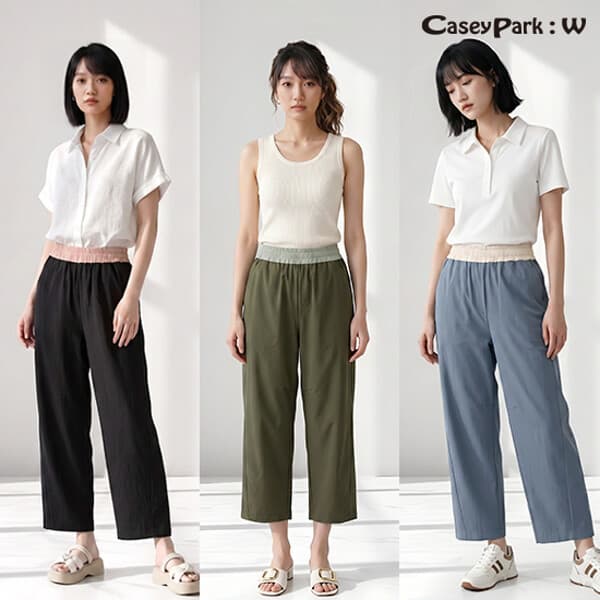 현대홈쇼핑Hmall 케이시박W 26 썸머 컬러밴딩 땅콩핏 팬츠 - 최저가 39,900원