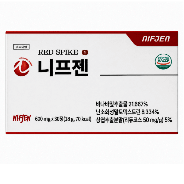 데일리DAILY30 니프젠 스파이크 프리미엄 600mg 30정