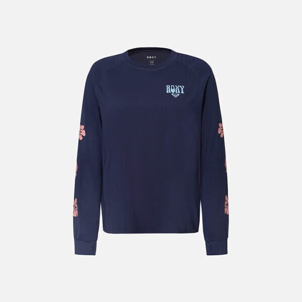 록시퀵실버공식 록시 OCEAN FLOWER 루즈핏 긴팔 래쉬가드 민트 RG21RS504MOO - 최저가 79,900원