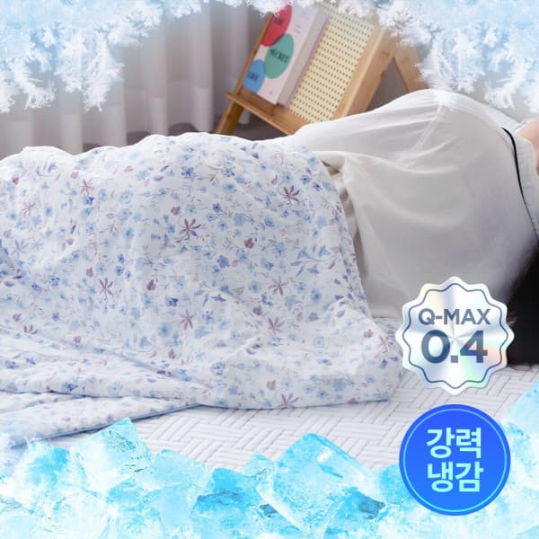 나비엔메이트 비엔룸 아이스 쿨 냉감이불 소프트 차렵 알러지케어