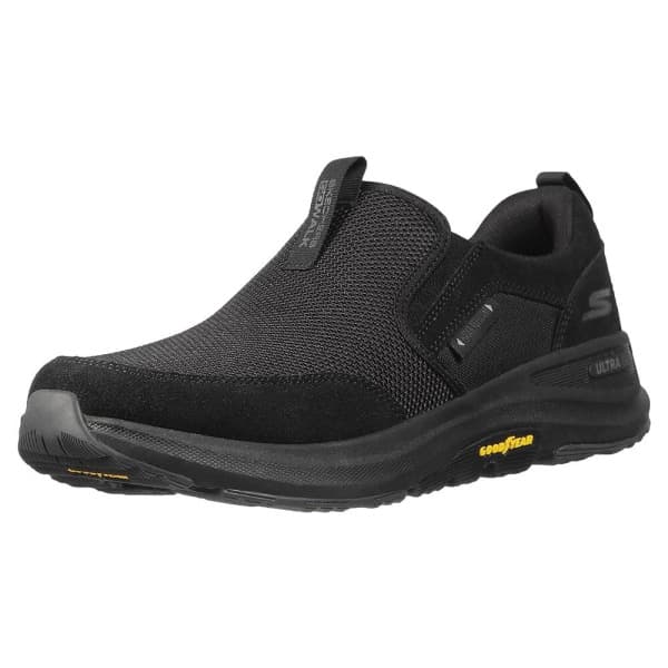 barexstore Skechers 남성용 고 워크 아웃도어 애슬레틱 슬립온 트레일 에어 쿨링 메모리 폼 하이킹화 블랙 9.5 - 최저가 135,300원