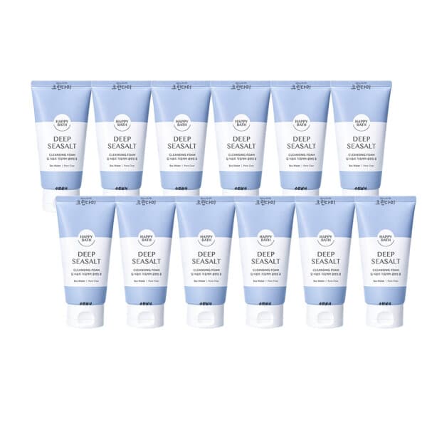 크린다미 해피바스 폼 퍼펙트 딥 씨솔트 클렌징 폼 150g x12개 - 최저가 78,570원