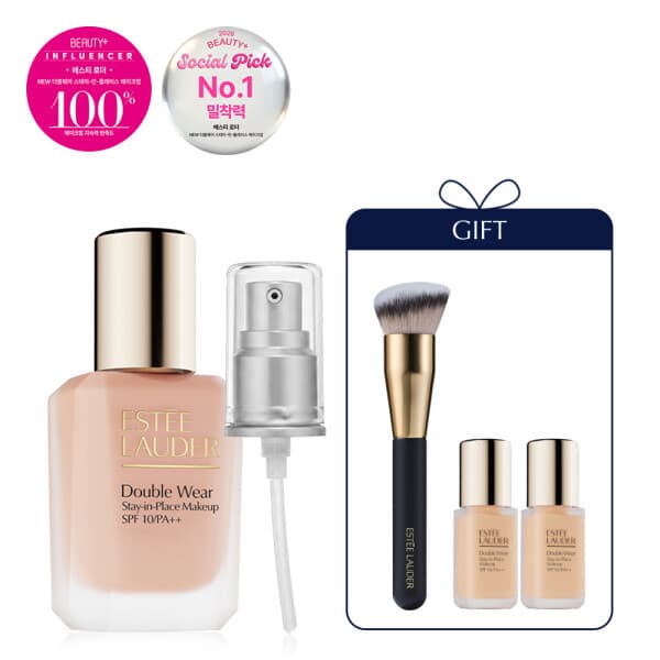 롯데백화점1관 NEW 더블웨어 파운데이션 (+더블웨어 10ml + 브러쉬)