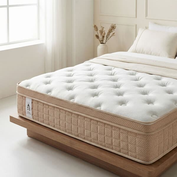 ALLINHOME 올인홈 3015_Q25 침대 매트리스 메모리폼 포켓 스프링 25CM - 최저가 209,000원