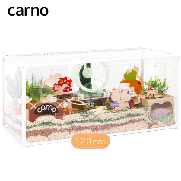 ┏플러스펫┓ 카르노 투명 대형케이지 120cm