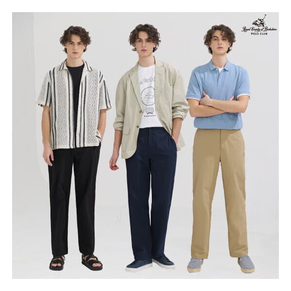 롯데 홈쇼핑 RCBPC O RCB POLO CLUB 26SS 남성 시어서커 팬츠 3종 R605M - 최저가 50,920원