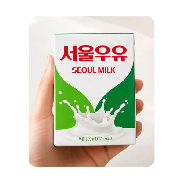다채마켓 서울우유 멸균우유 200ml 48개