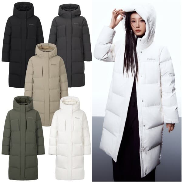롯데백화점2관 디스커버리 여성 역시즌 25FW 레스터G 구스다운 롱패딩 DWDJ68056 - 최저가 208,090원
