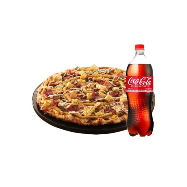 쿠프마케팅 도미노피자 오리지널 우리고구마피자 M + 콜라1.25L - 최저가 23,400원