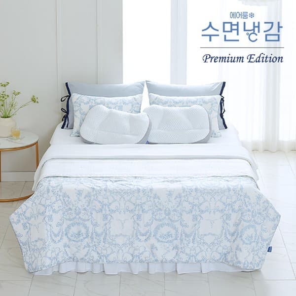 CJ온스타일LIVE 프리미엄 에디션퀸 텐셀모달 냉감침구 풀패키지 - 최저가 134,900원