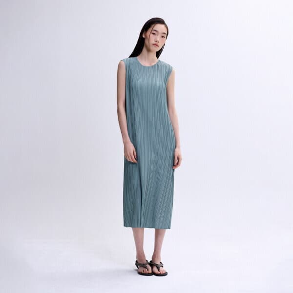 롯데아이몰 플리츠미 레인보우 롱 슬리브리스 원피스 EPOPM326014 - 최저가 42,500원