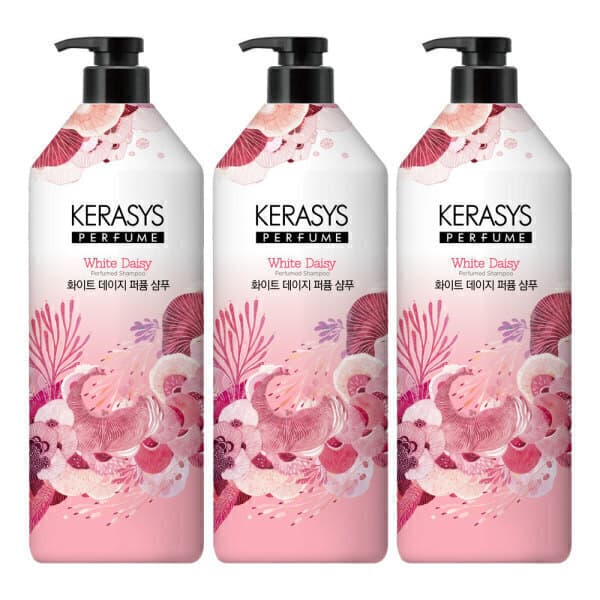 애경-스타배송 케라시스 퍼퓸 화이트 데이지 샴푸 1L 3개 - 최저가 20,250원