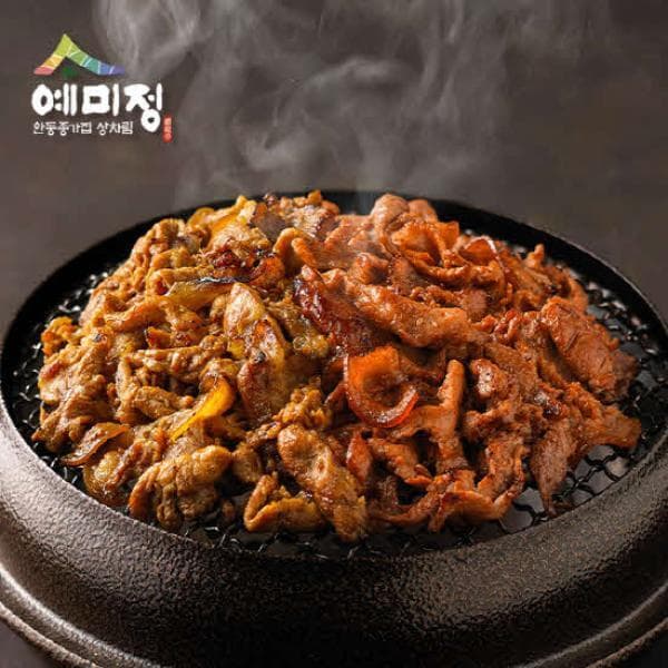공영쇼핑TV 예미정 진짜 불맛불고기 간장6+매콤6 180g 12+1팩