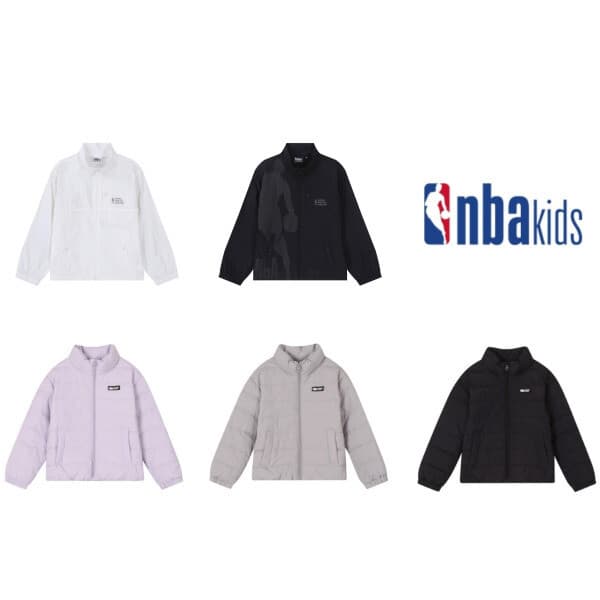 롯데 백화점 NBA 경량다운 바람막이 2종택1