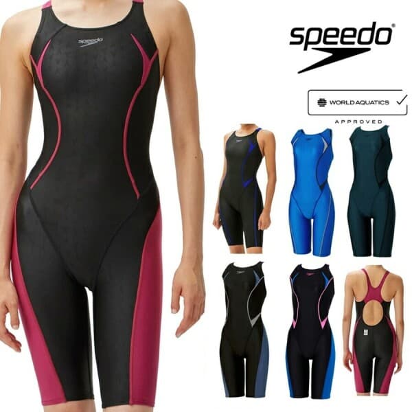 직구107 Speedo 반전신 여성 수영복 4부 5부 SCW12302F