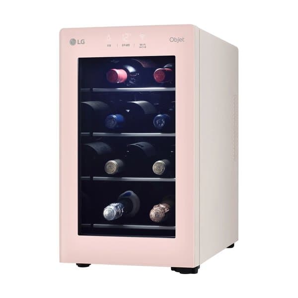 신세계몰 LG 디오스 오브제컬렉션 와인셀러 W0082GPE 핑크 - 최저가 376,530원