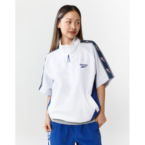 LF몰 24SS 벡터 블록 반팔 아노락 - 오프 화이트