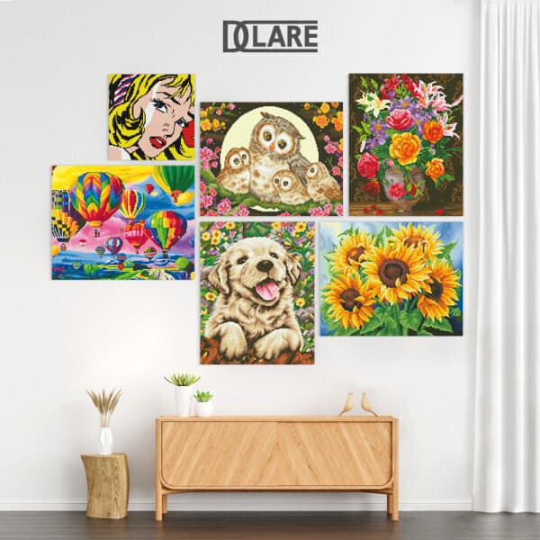 (주)그란데 디클레어 DIY 비즈 구슬 캔버스 40x50 보석십자수 세트 해바라기 - 최저가 19,800원
