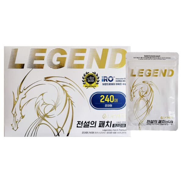 (주)제이제이몰 라오메뜨 전설의패치 프리미엄 240매