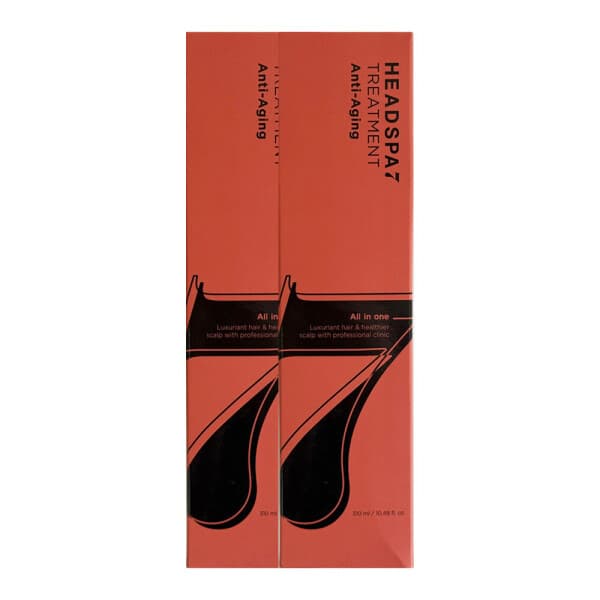 (주)제이제이몰 헤드스파7 안티에이징 손상모발 트리트먼트 310ml 2개