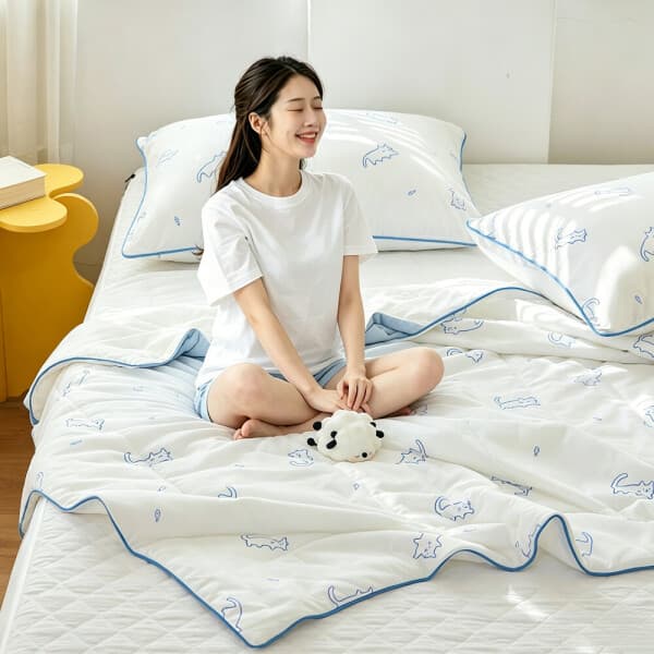 wusirco siinwaus 아이스냉감이불 캐릭터 항균 에어컨이불 - 최저가 39,950원