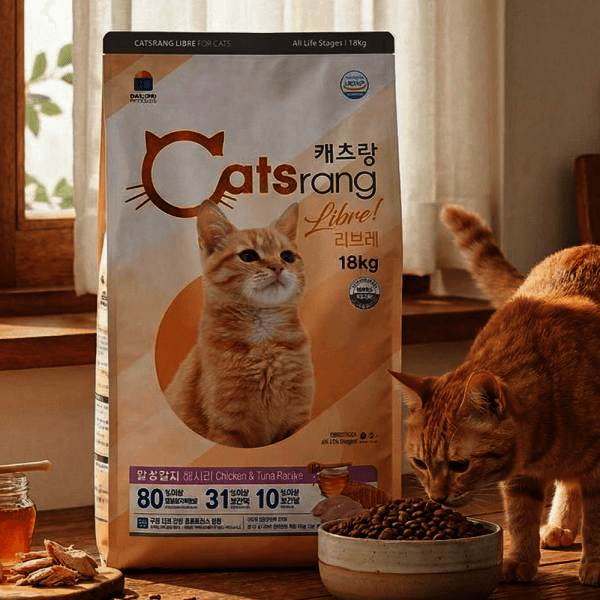 뷰앤온 캐츠랑 캣 리브레 Libre 18kg 전연령 고양이사료 - 최저가 46,410원