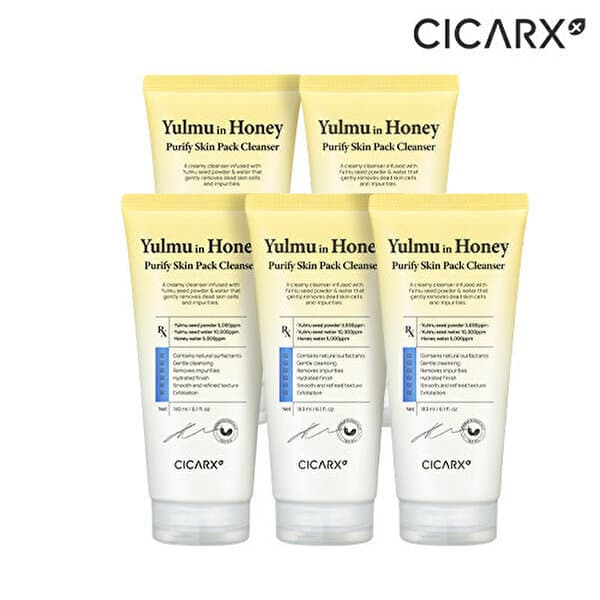 SK스토아TV쇼핑 시카알엑스 율무 인 허니 퓨리파이 스킨 팩 클렌저 180ML 5개 - 최저가 80,000원