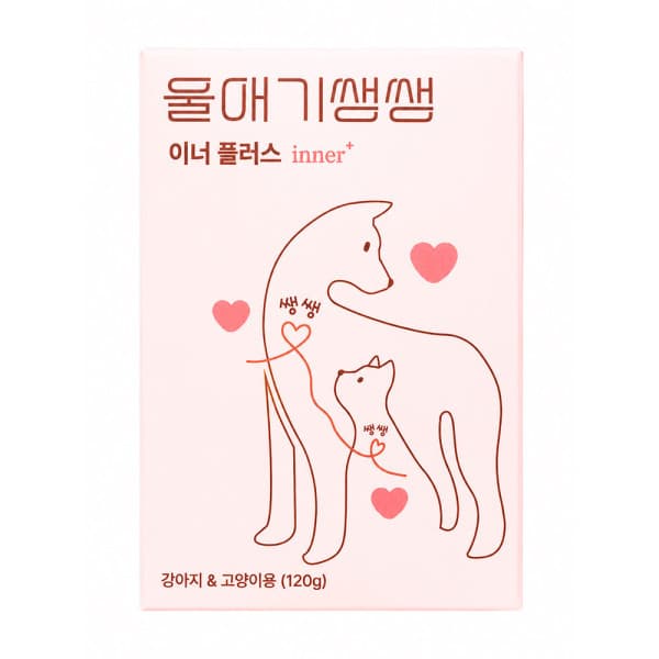판다친구 디어랩스 울애기쌩쌩 이너플러스 반려동물 종합영양제 120g - 최저가 26,500원