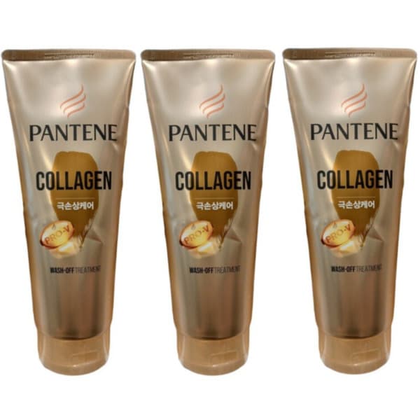 cooldome 팬틴 극손상케어 콜라겐 헤어트리트먼트 400ml 3개