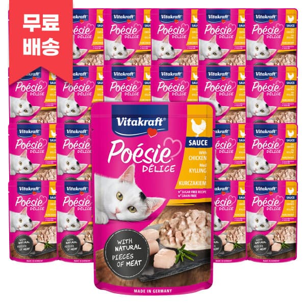 일탑몰 비타크래프트 포에시 델리스 치킨소스 85g x 23개