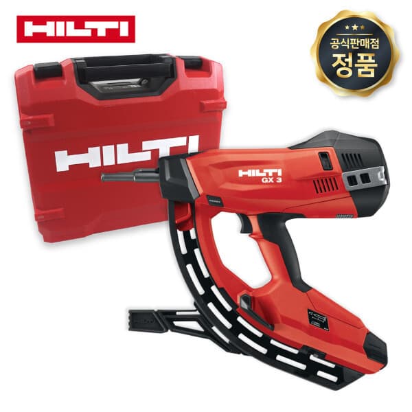 공구명장 힐티 HILTI GX-3 가스 타정기 네일러 타카 샷시 케이스포함 - 최저가 1,178,460원