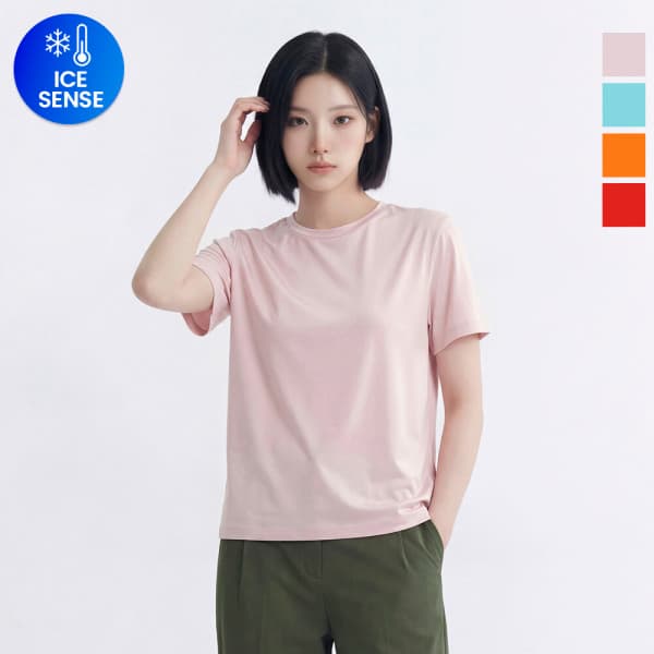 WESTWOOD본사직영 웨스트우드 여성 실켓 라운드티 WO2WCTR430 - 최저가 10,000원