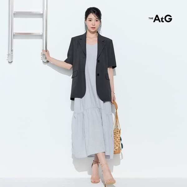 CJ온스타일LIVE 26SS 링클프리 하프 슬리브 자켓 - 최저가 66,410원