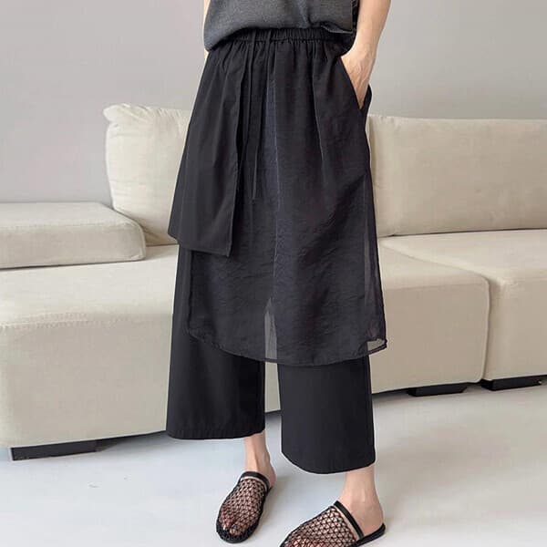 패션라인-fashionline 패션라인 BL10638 걸프레이어드팬츠