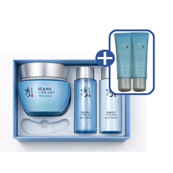 글로벌피부 수려한 효비담 수분샘크림 대용량 200ml 기획세트 (150ml+50ml) - 최저가 64,000원