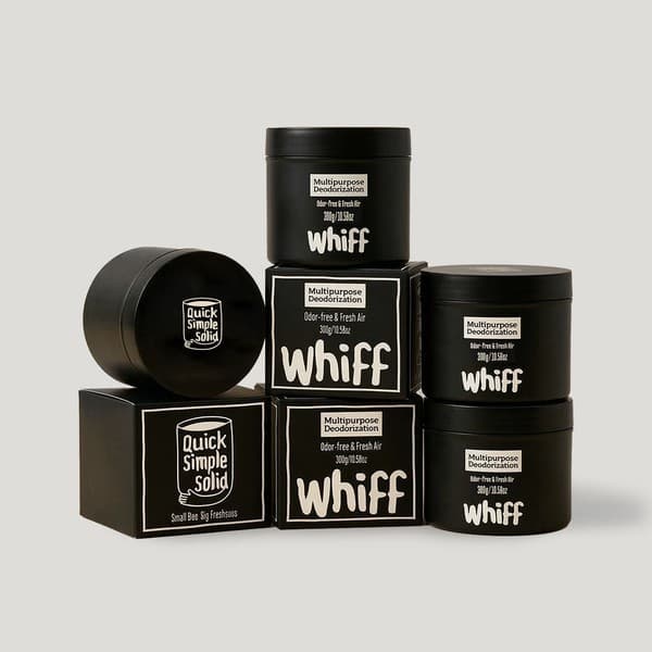 CJ온스타일 WHIFF 악취제거 다용도 탈취제 300g 블랙 4개