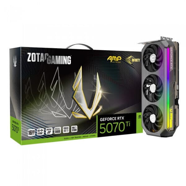 여운스토어G ZOTAC GAMING 지포스 RTX 5070 Ti AMP Extreme Infinity D7 16GB