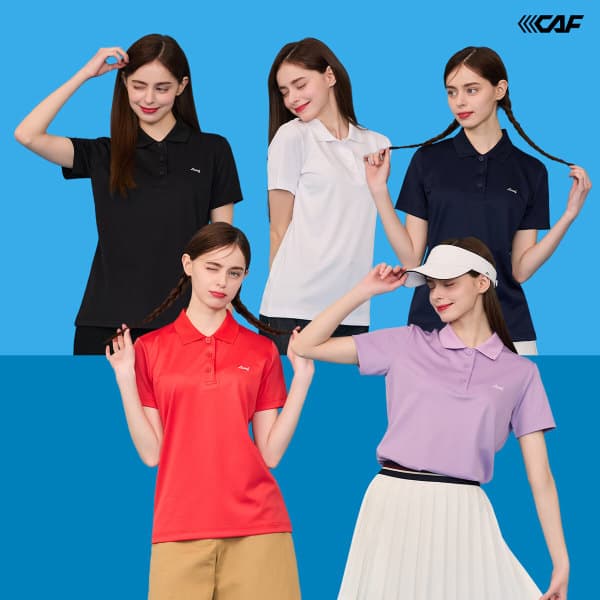 신세계라이브쇼핑 26SS 르까프 여성 데일리 쿨 반팔카라티 5종 - 최저가 26,020원