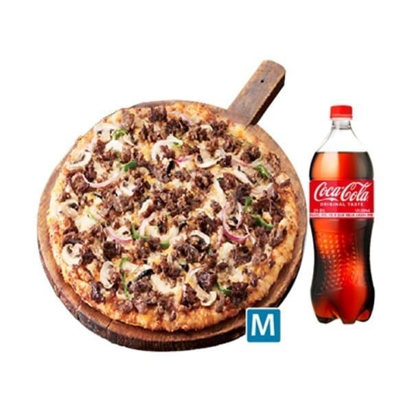 GiftM 도미노피자 리얼불고기 피자 M + 콜라 1.25L
