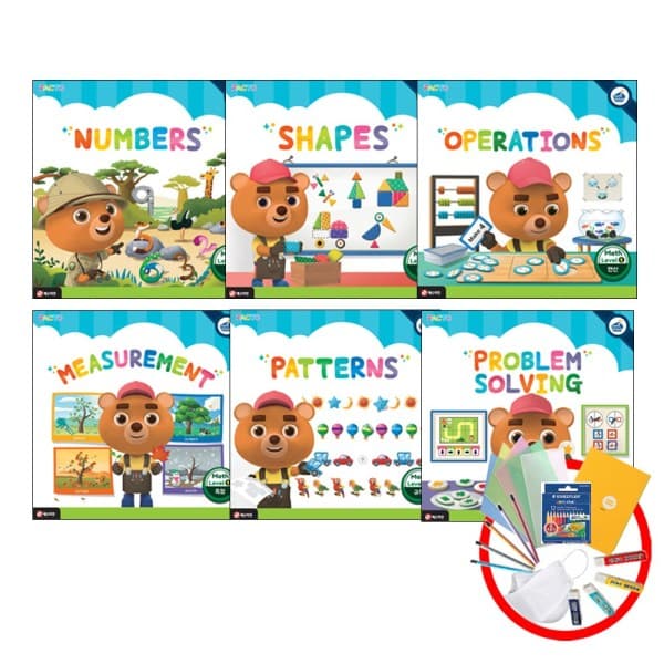 진북 팩토슐레 Math Level 1 세트 6권 - 최저가 53,460원