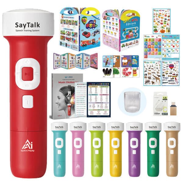 주식회사북하우스 5세대 세이펜 세이톡 32G(Say Talk STK-4500W) 4세대 세이펜 레인온펜 32G