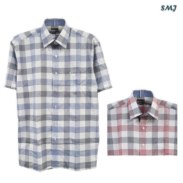 LATELYKOREA 에스엠진SMJ1343 남자 반팔 셔츠